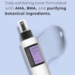 توضیحات تونر درمانی AHA و BHA کوزارکس